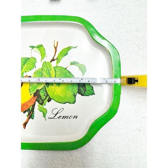 Vintage Lemon Tin Dish - Picture 4 of 5